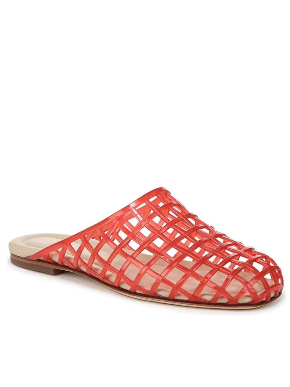 Vince Barcelona Jelly Cage Mule Sandals in Red Sz 10